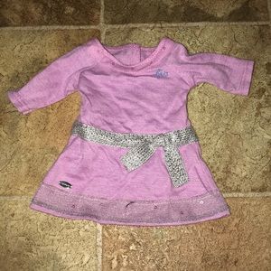American girl doll top dress